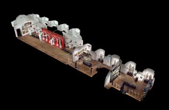 Mittelalter virtuell, Prunkstall, Belvedere © BEKO Engineering & Informatik GmbH